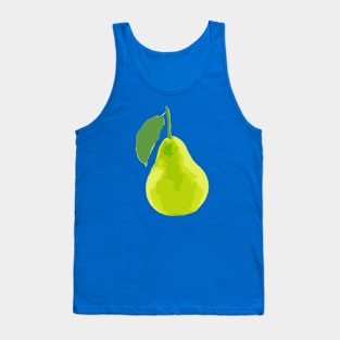 Minimalist Abstract Nature Art #59 Pear Tank Top